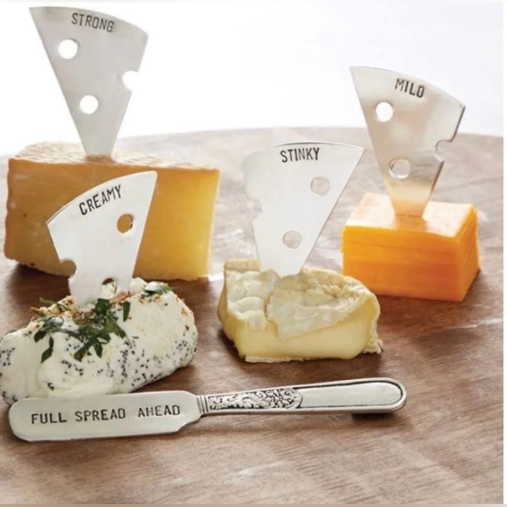 COPY - Mud Pie Cheese Marker and Spreader Set of 5